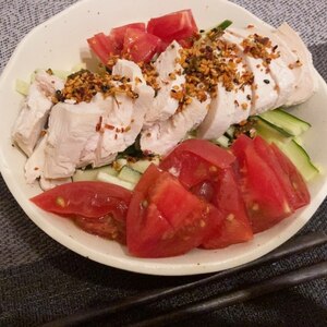 多層鍋で《鶏ハム・塩こしょう味》